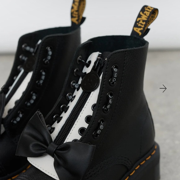 Dr. Martens | Sinclair Lazy Oaf Leather Platform Boots - Picture 8 of 11